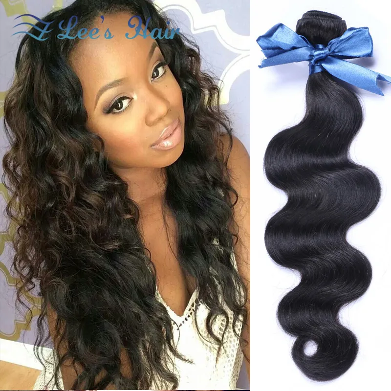 Free Shipping 1 Bundle 8A Peruvian Virgin Hair Body Wave 100% Unprocessed Virgin Human Hair Extension Cheveux Humain pelo humano
