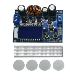 DC004 buck-повышающий модуль с теплоотвод DC-DC 0,5/5,5-30 V 35 W 4A ЖК-дисплей CC CV импульсный регулятор модуль power boost