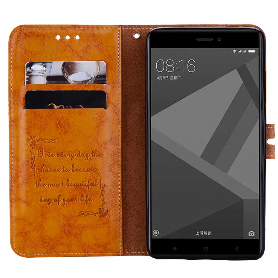 MOUSEMI Redmi 4X Case For Xiaomi Redmi Note 4X Flip Phone Cases For Man Leather Wallet Cover For Redmi Note 4 Global 4A 4X Case  (13)