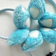 1 шт., меховые наушники в форме лапы для ног, ушные муфты, зимние уличные женские рождественские Подарочные Головные уборы