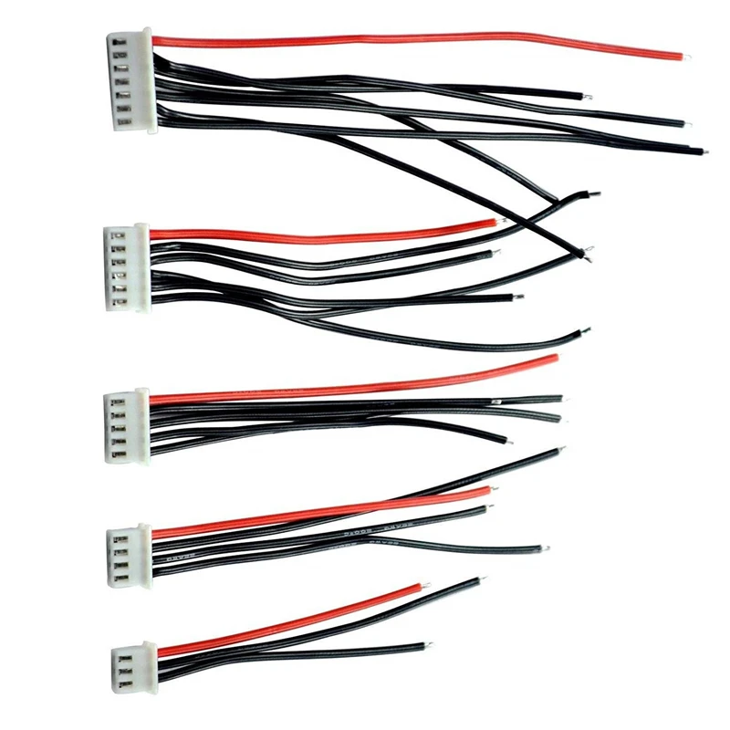 

10pcs/lot Jst-xh Connector 2-6s for Imax B6 Balance Charger Cables Wire Adapter Plug 10cm Diy Assemble Lithium Battery