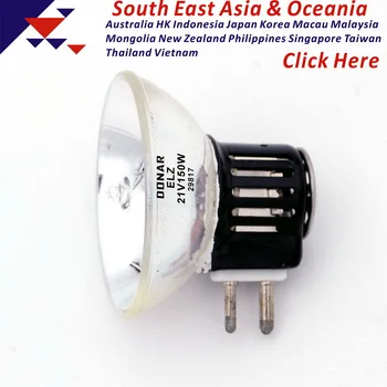 

DN-29817 ELZ 21V 150W JCR 21V150W GX7.9 fiber optic projector halogen light bulb dental oral illuminator lamp Free Shipping