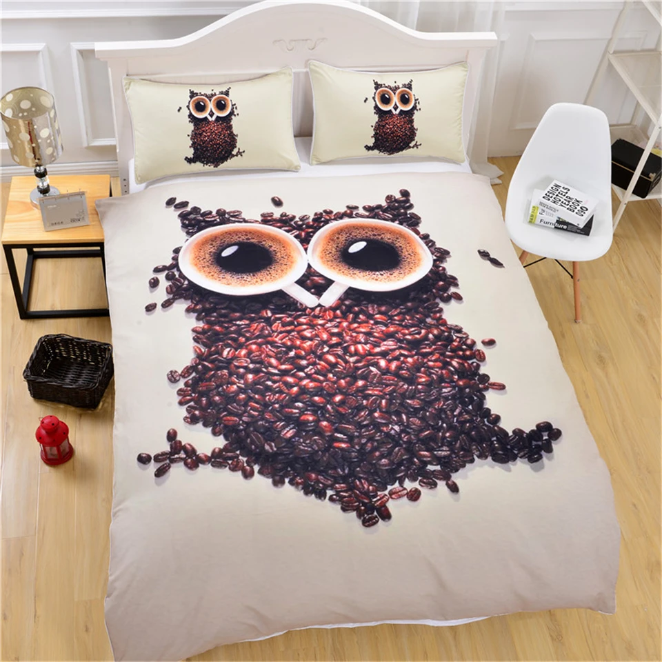 owl 3d bedding (7)
