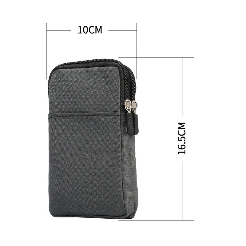 Universal Sport Phone Case For iPhone 11 Pro Max X XR 8 7 Plus Samsung S20 S10 S9 Huawei Xiaomi Waist Pouch Shoulder bag holder