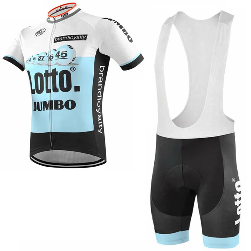 

LOTTO 2019 Style Summer Men Team bike wear short sleeve cycling jersey Quick dry MTB bicycle Bib Shorts Sportswear K010706