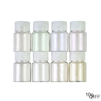 

8 Pcs/set Pearlescent Powder Handmade Jewelry Making Filling Material Crystal Mud Pigment DIY Epoxy Filler