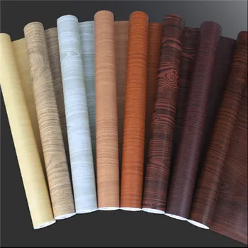 

Great wall Waterproof fabric 1000cmX45cm stickers roll wallpaper furniture wood grain paper self adhesive film wardrobe stickers