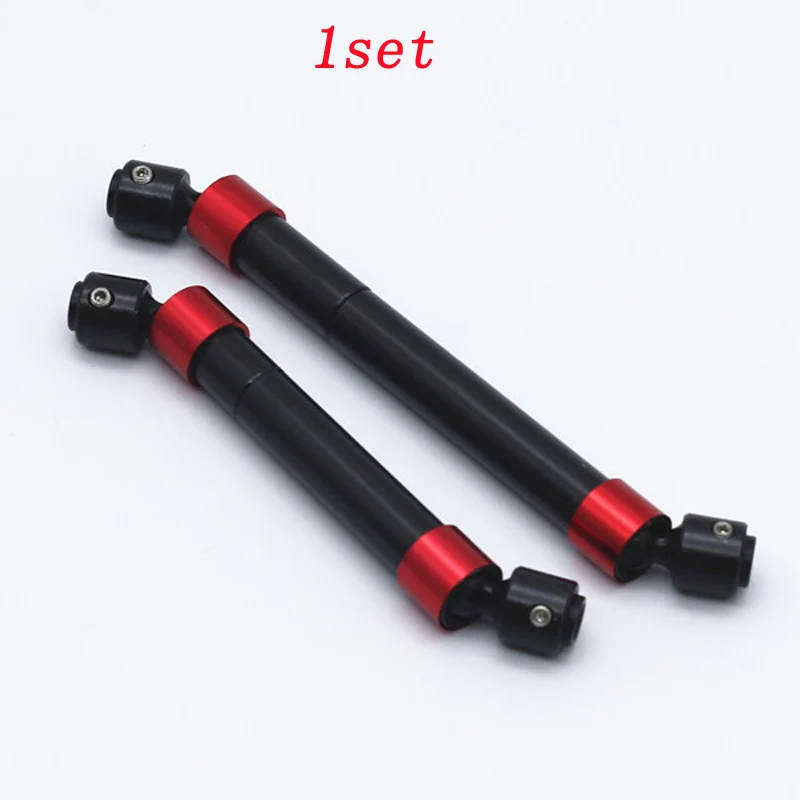 

1set RC Climbing Cars Metal Drive Shaft Climbing TRX4 Enhanced CVD Universal Joint fr TRX-4 RC Cars Front Rear Transmission Axle