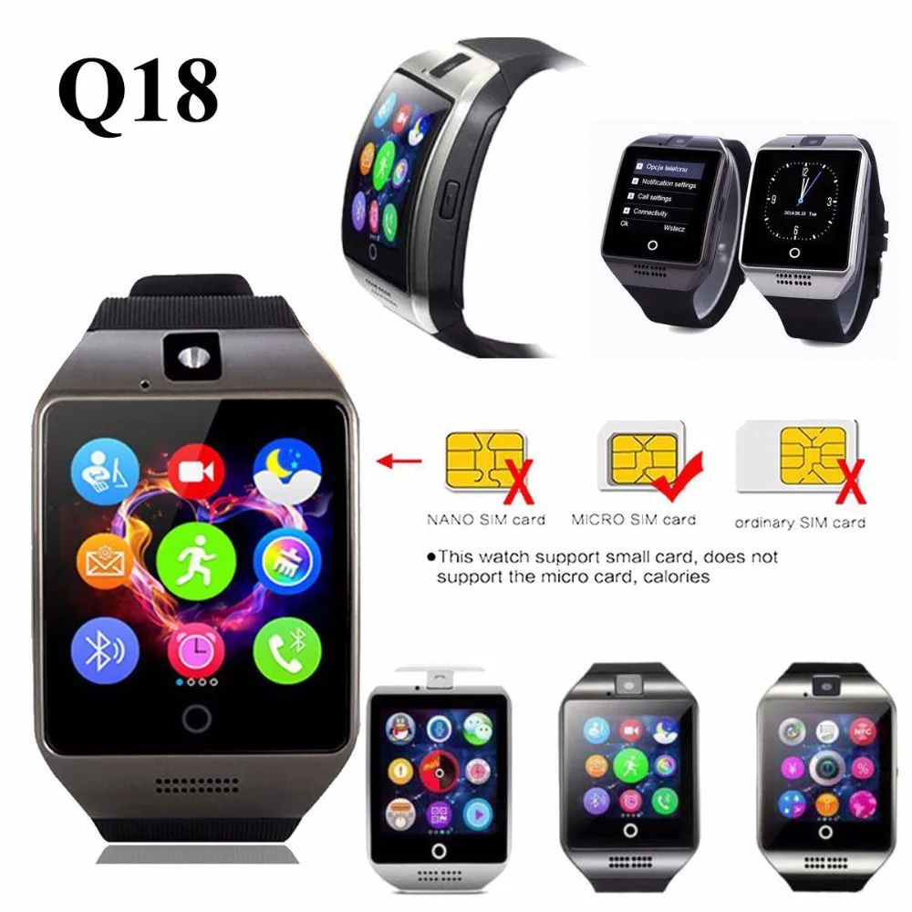 q18 passometer smartwatch