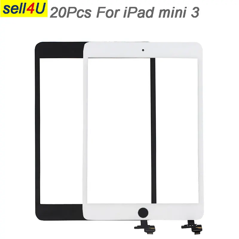 Сенсорная панель для планшета Ipad mini 3 20 шт. сенсорный экран A1599 A1600 A1601 дигитайзер