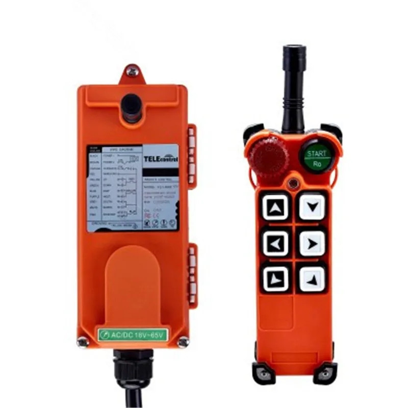 

Industry crane hoist truck Radio wireless remote control F21-E1 6 Single speed button super quality