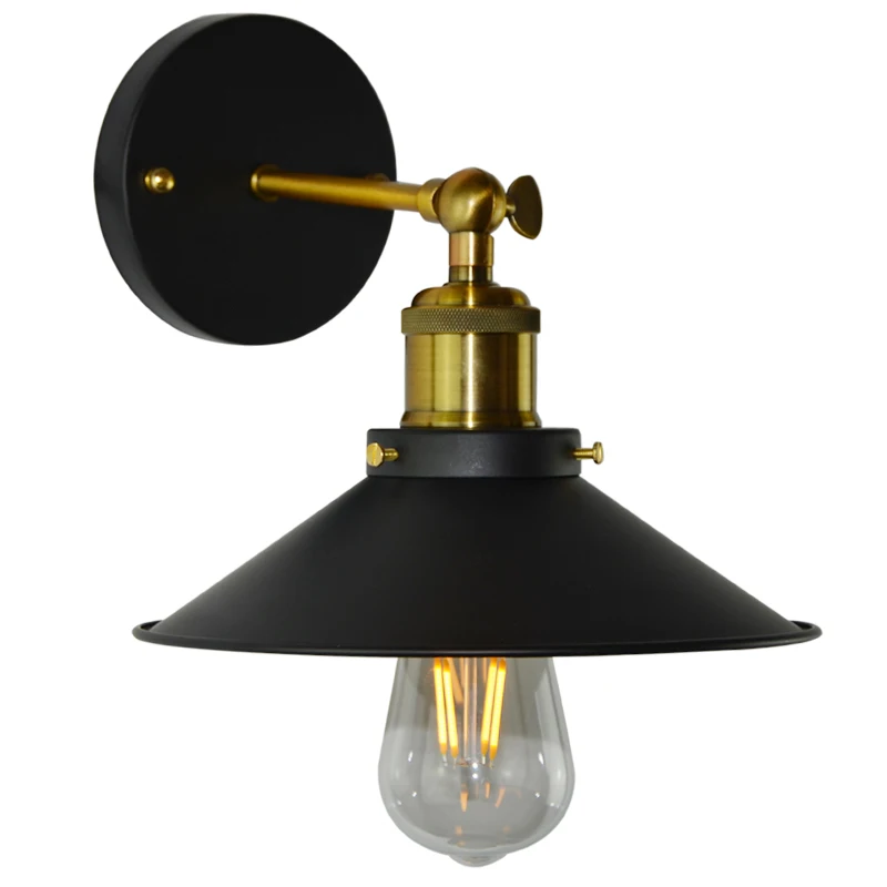 diameter 21cm 40-60w 110v-220v American vintage wall lamp indoor lighting bedside lamps wall lights for home diameter 21cm 40-60w 110v-220v American vintage wall lamp indoor lighting bedside lamps wall lights for home