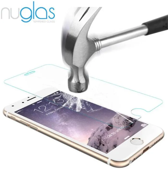 5 шт./лот Nuglas 2.5D Премиум Настоящее HD закаленное стекло Nuglas Защитная пленка для iPhone 7 8