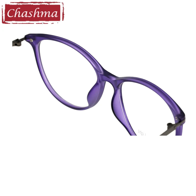 Брендовые очки Chashma для студентов женщин кошачий глаз стильная оправа очков из TR90