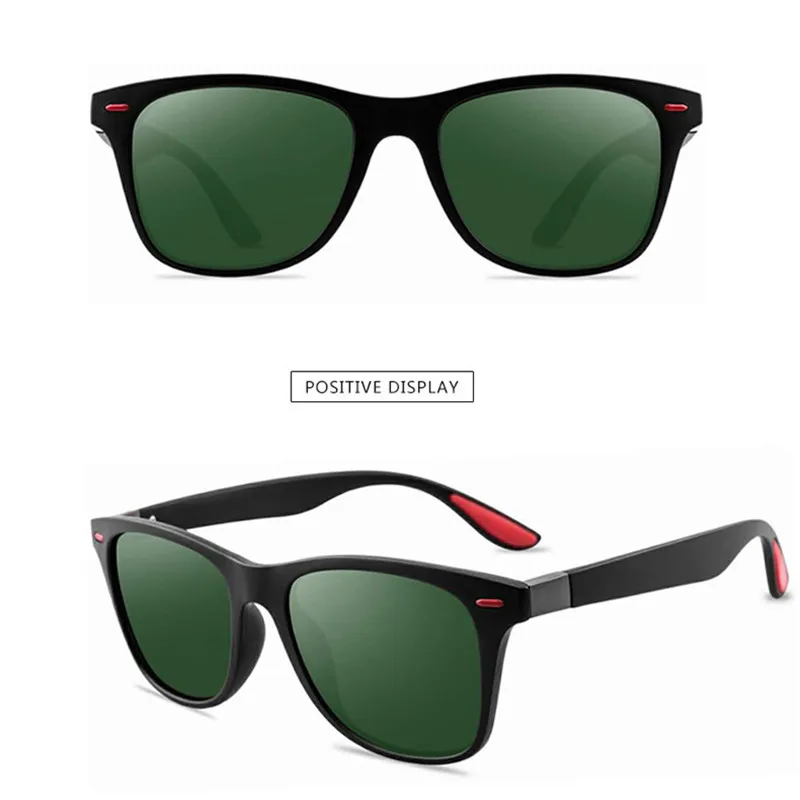 Классические квадратные поляризованные Роскошные солнцезащитные очки для мужчин и женщин, брендовые дизайнерские винтажные очки для вождения, мужские солнцезащитные очки Gafas UV400