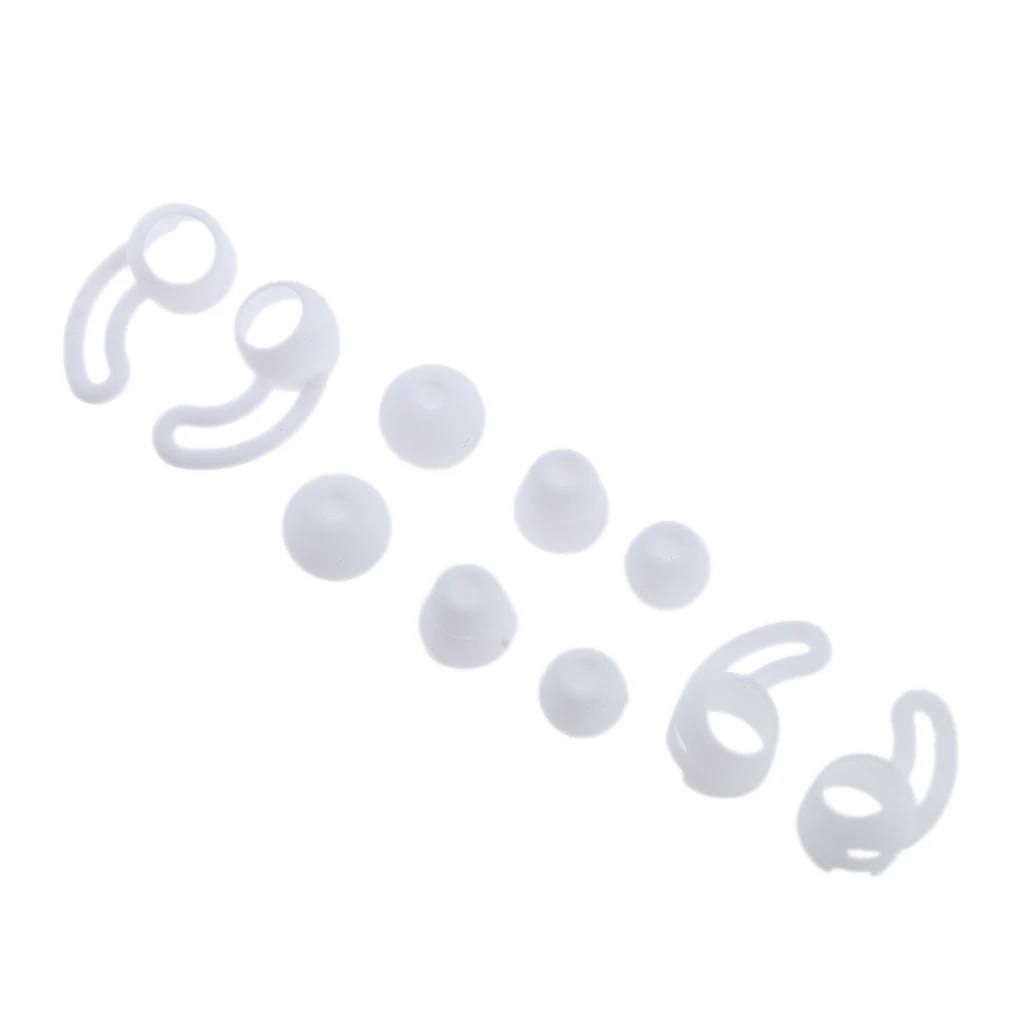 2Pairs Silicone Replacement Eartips Ear Hook For Beats X Urbeats Non-toxic Harmless Sports Tips Soft Ear Hook Durable Re-usable
