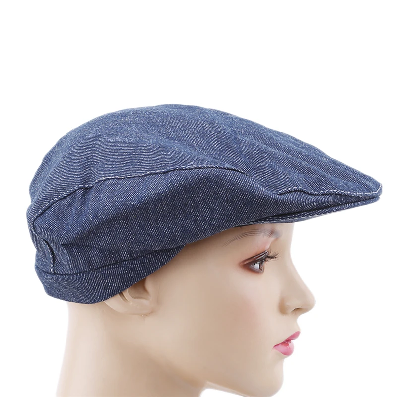 Новые женские ковбойские кепки на весну и осень, модные повседневные кепки для работы официанта, шапки для кухни, высококачественные джинсовые шапки