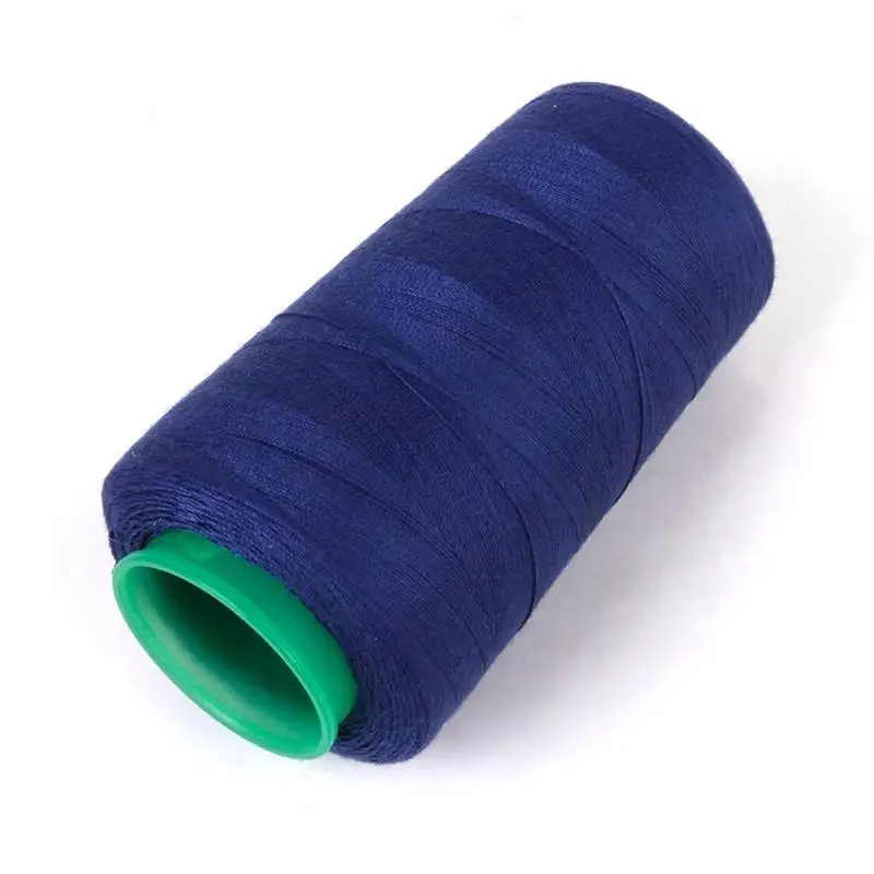 3000 ярдов Катушка джинсов 20 S/2 швейная нить для швейной машины темно-синяя линия промышленная полиэфирная нить метровые конусы
