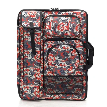 

Fashion 4K Portable Multifunction Sketchpad Bag Colorful Waterproof Painting Bag Large Capacity Drawing Board Case Sketch Board