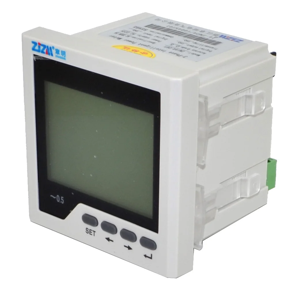 Voltmeter ZM194-A93 Black Shell LED Display Digital Three-Phase Current Meter Ammeter 9191mm Three-Phase Ammeter Voltmeter ZM194-A93 Black Shell LED Display Digital Three-Phase Current Meter Ammeter 9191mm Three-Phase Ammeter