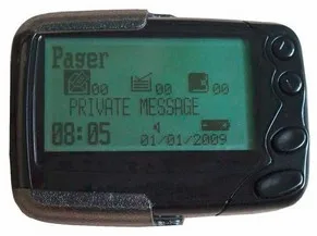 Flash Deal Coaster pager transmitter, wireless calling system, alpha paging POCSAG pager, connect to computer to send text message 3