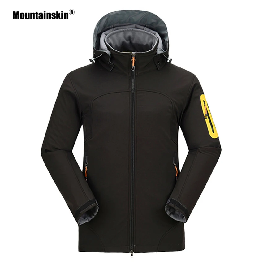 Mountainskin мужские зимние уличные спортивные толстые куртки термальные походные