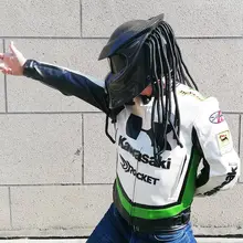 Capacete Personalizado  Predator Helmet Man Casco Moto