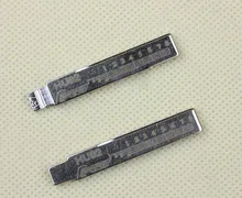 Hu92 lâmina de chave gravada, linha para bmw mini balança landroid chave de corte dentes 2 em 1 (sem 67)