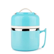 2 слоя японского стиля из нержавеющей стали Bento ланч боксы для школьников детей взрослых переносной пищевой контейнер для хранения пикника