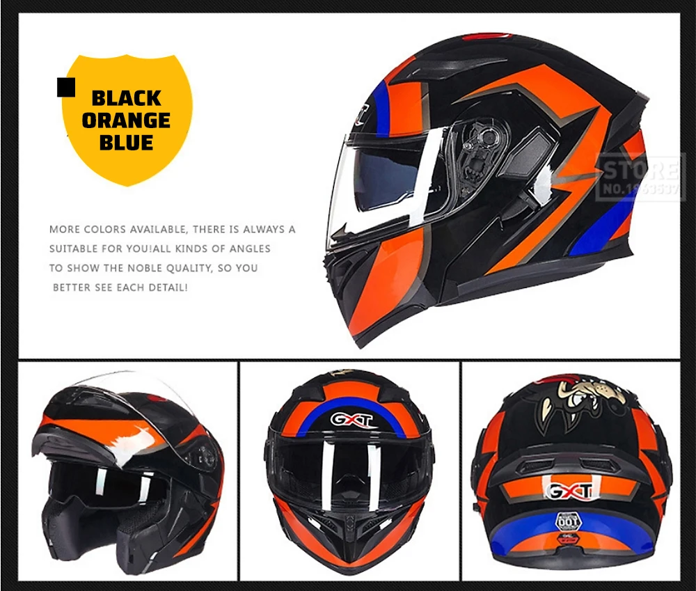 GXT мотоциклетный шлем Мото шлем для мотокросса флип-ап Capacete da Motocicleta Cascos Doublel объектив гоночный шлем для верховой езды