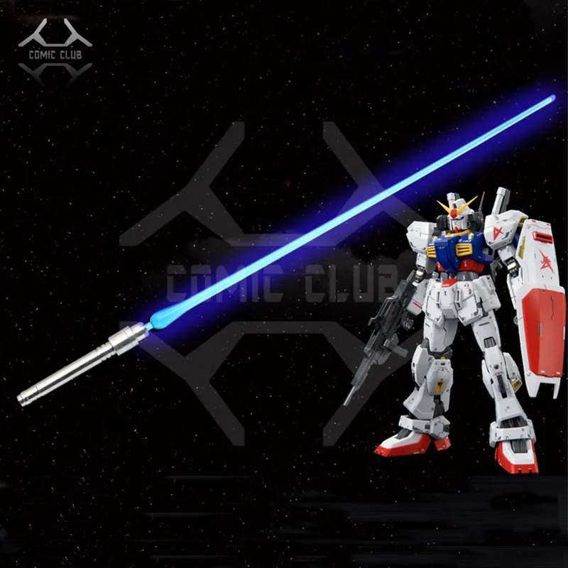 COMIC CLUB в наличии mg 1/100 gundam СВЕТОДИОДНЫЙ Свет меч фигура игрушечный робот|Игровые