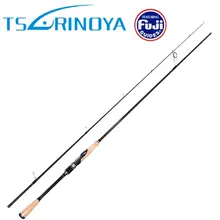 Tsurinoya 2 секций Спиннинг удочку 2,01 м/2.13 м мл/М углерода приманки стержни Фуджи аксессуары действие:быстрое рыболовные снасти ручки