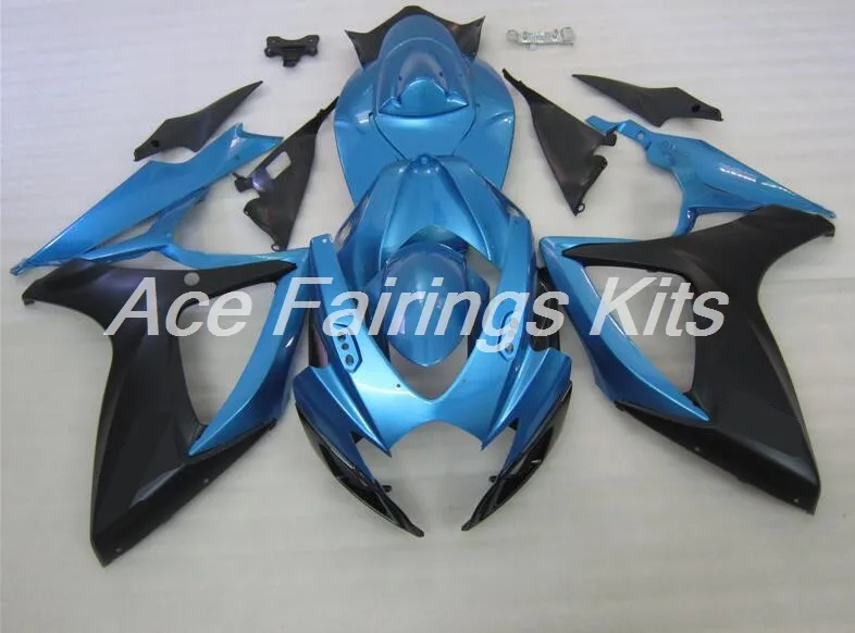 

New ABS bodywork Fairings Kit set Fit For SUZUKI GSXR600 GSXR750 06 07 R600 R750 K6 GSXR 600 750 2006 2007 sky blue custom