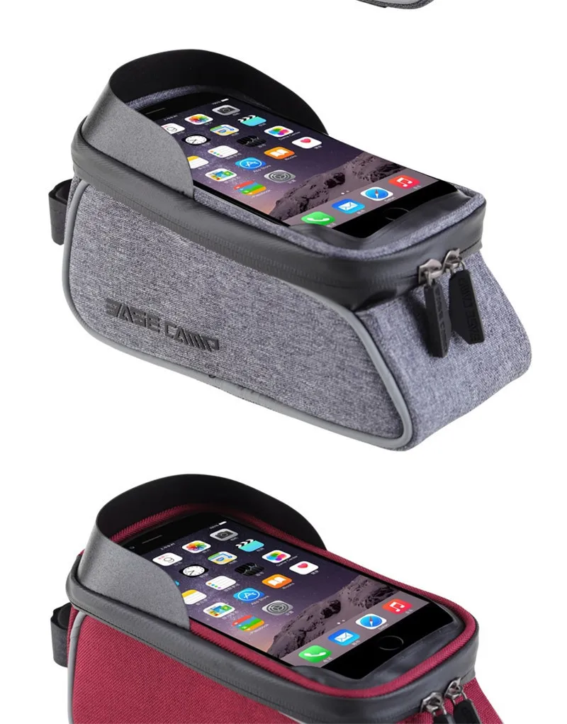 Perfect Basecamp Bicycle Front Top Frame Handlebar Bags Road MTB Bike Cycling Riding Bag Pannier Touch Screen Case Bicycle Accessories 10 Perfect Basecamp Bicycle Front Top Frame Handlebar Bags Road MTB Bike Cycling Riding Bag Pannier Touch Screen Case Bicycle Accessories 10