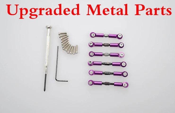 

Free Shipping Upgraded Metal Parts for WLtoys A959 A969 A979 K929 Remote Control Car Spare Parts Adjustable Pull Rod A959-03
