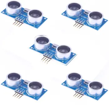 

Best Price 5 Pcs/Lot Ultrasonic Module HC-SR04 Distance Measuring Transducer Sensor for Arduino HC SR04 Sensor Free Shipping