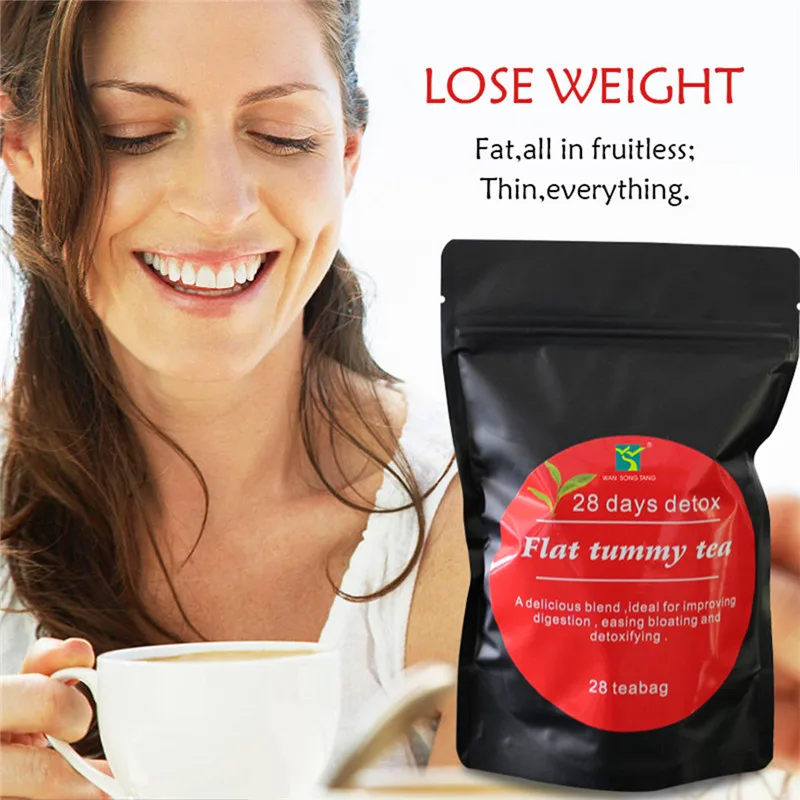 

28 Days Natural Slimming Tea Fat Burning Tea for Weight Losing Slimming Healthy Skinny Weight Loss Detox Body Cleanse Herbal Tea