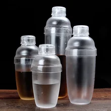 Весы шейкер ПК Пластиковый безопасный Прозрачный Коктейль Мартини барный шейкер поставки инструменты для барменов Бар Инструмент 350 мл/530 мл/700 мл/1000 мл