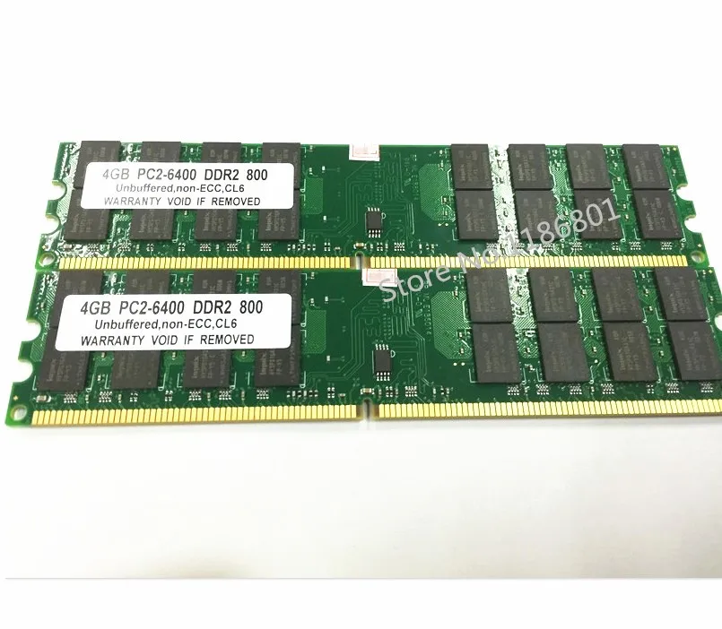 Герметизированный DDR2 800 Mhz/667 Mhz/533 Mhz PC2 6400 1 GB/2 GB для рабочего стола ram памяти/