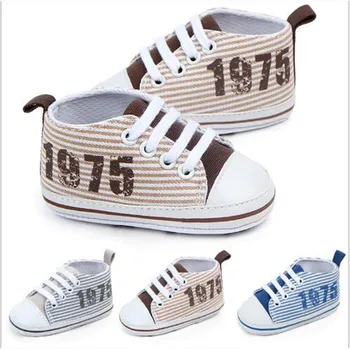 

Fashion Striped Baby Shoes Toddler Girls Boys Casual Shoes Kids First Walkers