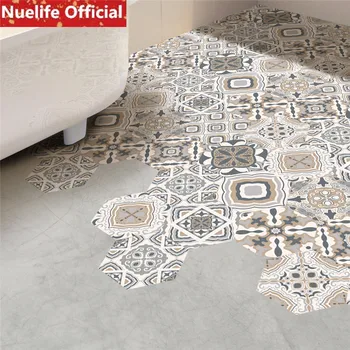 

Restoring ancient ways color ceramic tile design wall stickers living room bedroom bathroom kids room shop floor stickers
