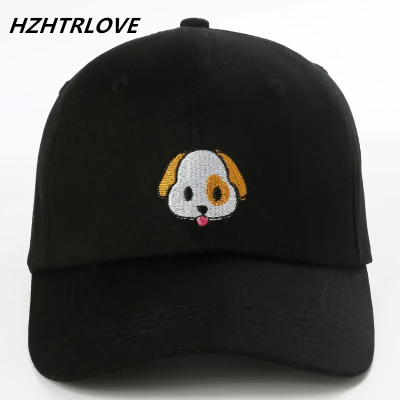 Высокое качество милая собака Snapback кепка хлопок бейсбольная для взрослых мужчин