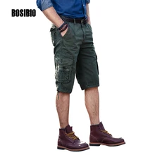 Мужские тактические шорты с накладными карманами мужские хлопковые летние повседневные шорты милитари новая камуфляжная одежда FH3230