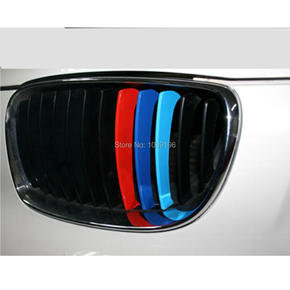

6 x New Style ///M Colorful Decoration Stickers Grill and Front Bumper Decals for BMW M3 M5 M2 X1 X3 X5 X6 5 Series 7 Series