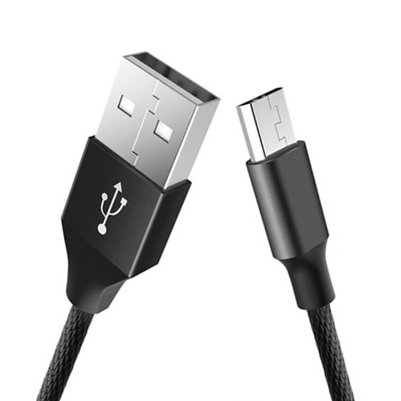 2m Extra Long USB Charging Cable For iPhone 5S 6 7 8 Metal