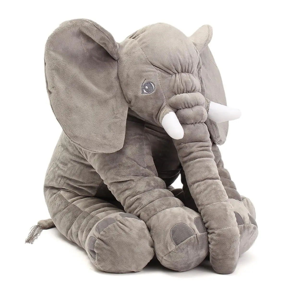 Kartun 60 Cm Lucu Jumbo Gajah Boneka Mewah Boneka Hewan Tidur