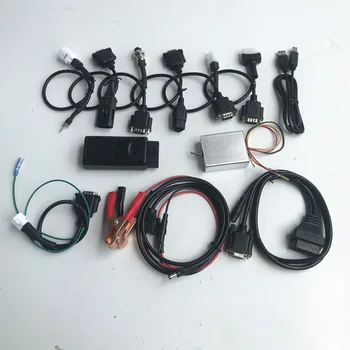

DHL free motorcycle diagnostic tester auto motor scanner 7in1 for HONDA for suzuki for YAMAHA,SYM,KYMCO,HTF,PGO 7in1 full cable