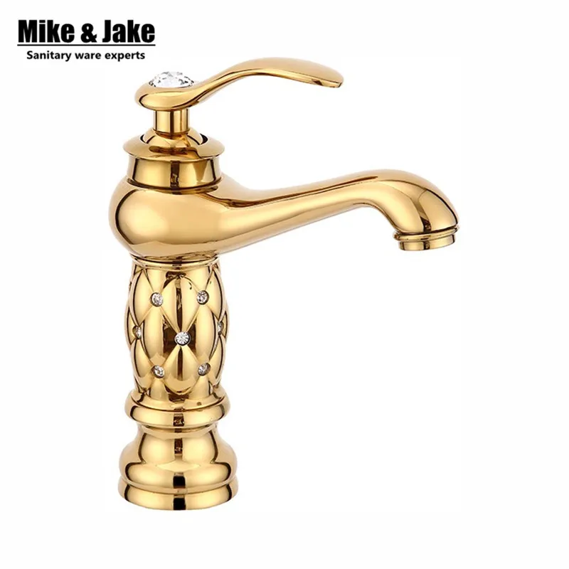 Online Buy Wholesale gold bathroom faucets from China gold ...