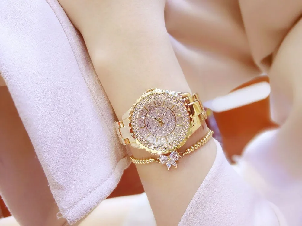 Новые модные часы известного бренда, полностью бриллиантовый браслет, кварцевые часы, роскошные ЖЕНСКИЕ НАРЯДНЫЕ часы, стразы, блестящий кристалл, браслет, часы