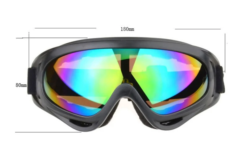 Rayseeda зимние спортивные лыжные очки Анти-туман ветрозащитный Противопыльный снег горнолыжные очки для мужчин женщин скейт глаз защита